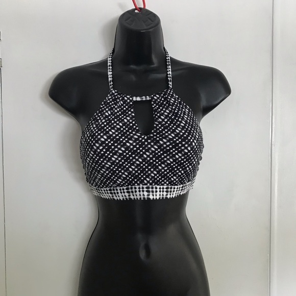 Athleta Other - S Athleta Keyhole Halter tie crisscross bikini top